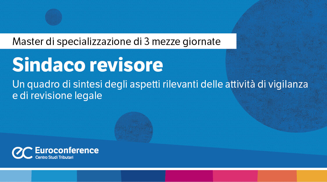 Immagine Sindaco revisore | Euroconference